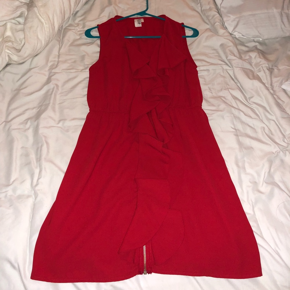 Francescas Red Zip Up Dress ❤️✨